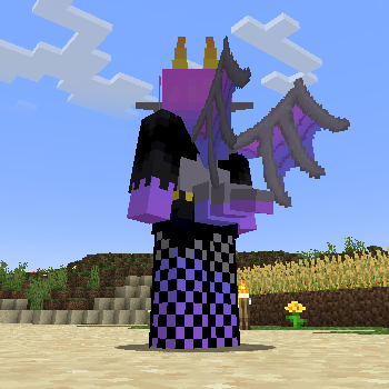 mc figura model of zy, from the back